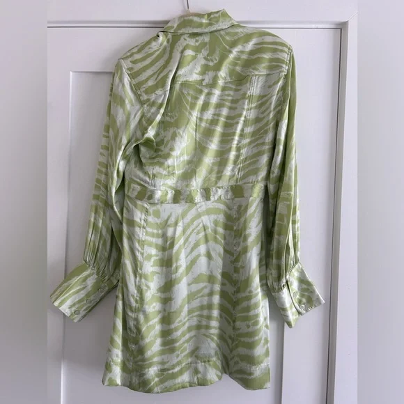 green emerald velvet dress Ruffle Dress Long Sleeve | Effortless Style main image 1